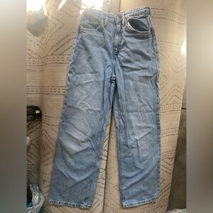 Girls size 14 jeans. Adjustable waistband and perfectly baggy.